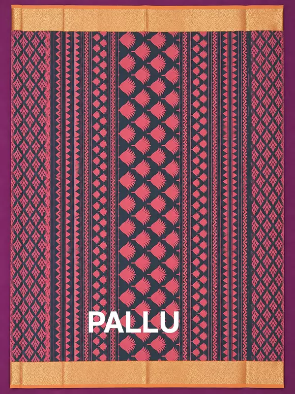 Onion pink mix cotton saree