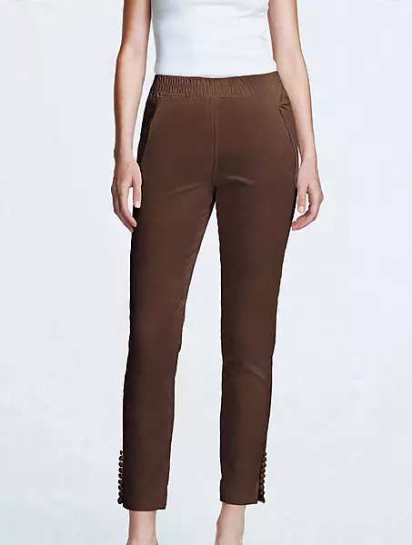 Brown pencil pant