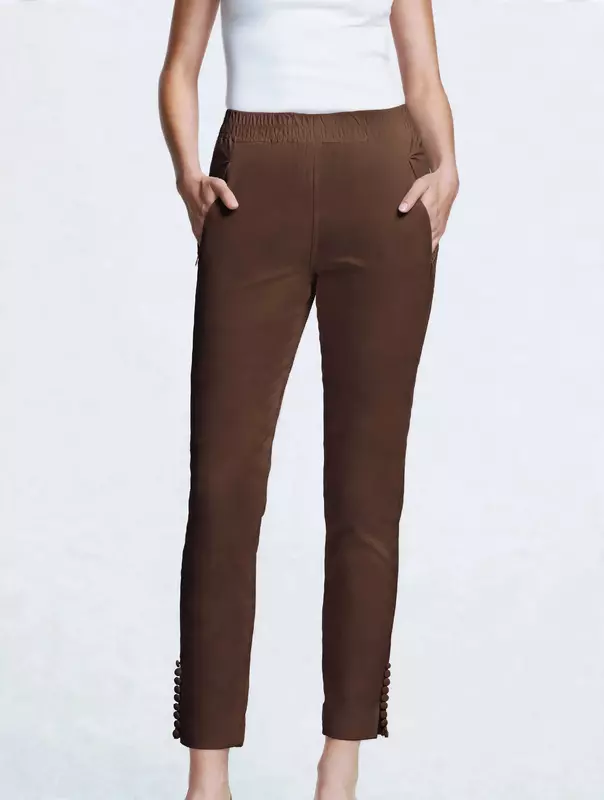 Brown pencil pant