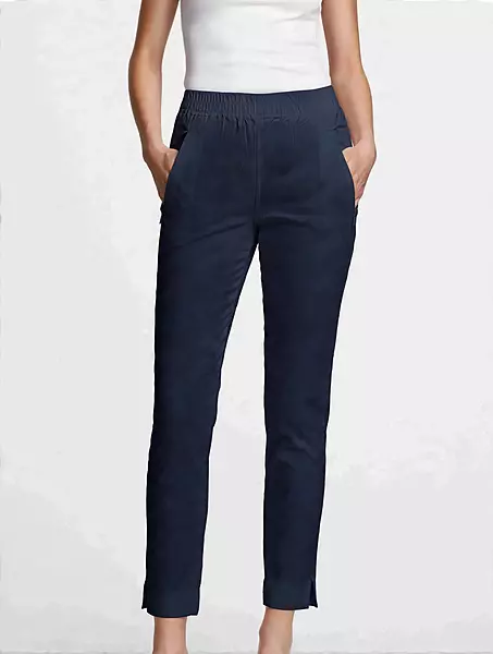 Navy blue pencil pant