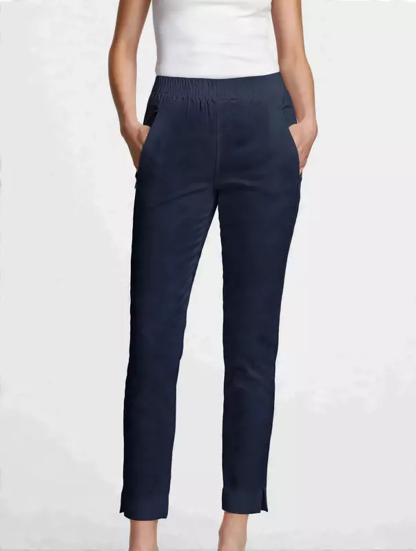 Navy blue pencil pant