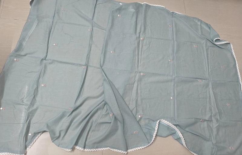 Grey anarkali suit