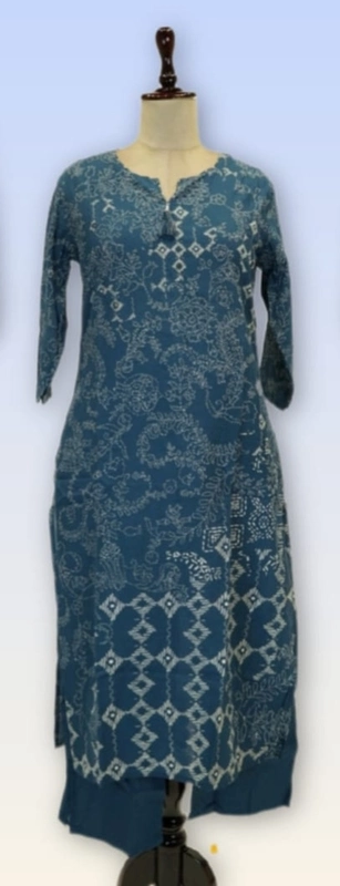Blue printed co-ord set